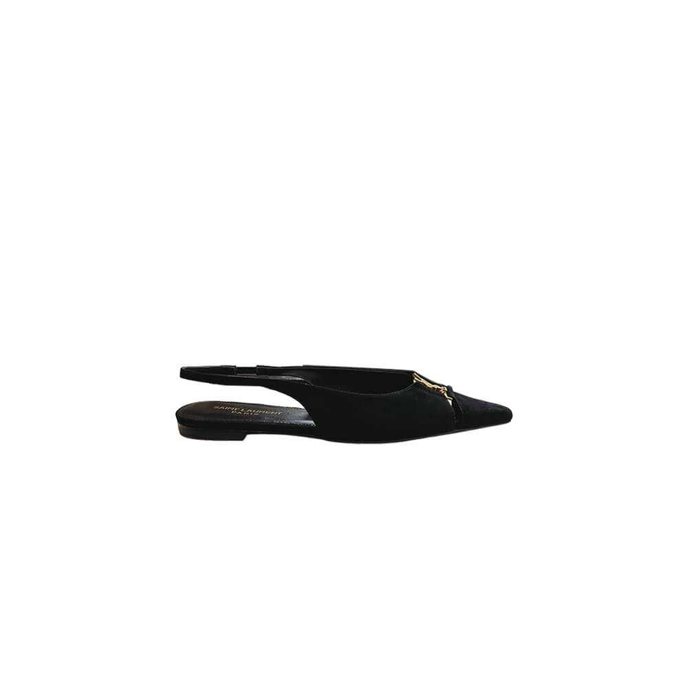 YSL Pointed Toe Slingback